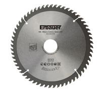 Erbauer Lame de scie circulaire Bois Ø190 x30/25/20/16 coupe fine 60 dents G