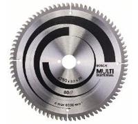 Lame de scie circulaire BOSCH MultiMaterial - Ø250 mm - 80 dents - 2608640516