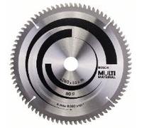 Lame de scie circulaire BOSCH MultiMaterial - Ø260 mm - 80 dents - 2608641204