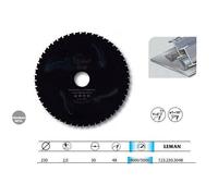 LEMAN - Lame de scie circulaire céramique et métal - 230 x 30 mm - 48 dents