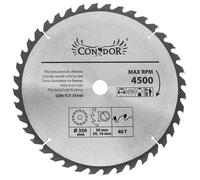 Lame de scie circulaire CONDOR WIDIA 350 x 30 x 40 dents