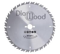 Lame de Scie Circulaire Débit HM D. 700 x Al. 30 x ép. 4.4/3.2 mm x Z46 Anti-Recul pour Bois de Chauffage - Diamwood