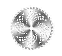 Lame De Scie Circulaire En Acier Allié, Lame De Coupe Robuste for Débroussailleuses Et Tondeuses À Gazon D'une Épaisseur De 1.3 Mm(80 teeth)
