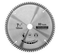 Lame De Scie Circulaire En Carbure De Tungstène, Disque De Coupe For Bois, Lame De Scie TCT 185 Mm X 80 Dents X 20 Mm