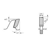 Lame de scie circulaire Expert for Wood Ø30mm - 230 x 30 x 2,8 mm, 36 - 2 608 644 062