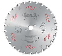 Lame de scie circulaire FREUD pour menuiseries et chantier - Bois massifs, tendre et durs - LU1B