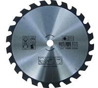 Lame de scie circulaire HM - 100 x 30 mm - 24 dents - Pour bois et plastique - Compatible avec toutes les scies circulaires courantes telles que la scie circulaire de table, la scie circulaire