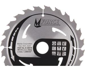 Lame de scie circulaire Makita, MFORCE 210 x 30 mm - 24 dents