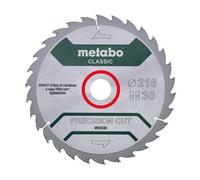 Metabo Lame de scie circulaire Precision Cut Classic 216 x 30 mm 30 dents