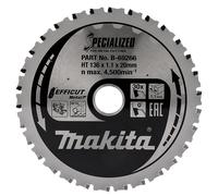 Lame de scie circulaire métal 136 x 20mm 30 dents Specialized Makita