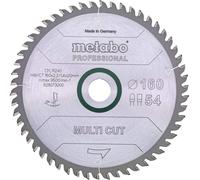Lame de scie circulaire multi cut professional D165x2,2/1,4xB20mm Z.54 FZ/TZ 5Grad neg