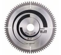 Lame de scie circulaire Multi Material Ø 30mm - 216 x 30 x 2,5 mm, 80 - 2 608 640 447