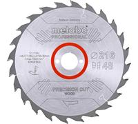 Lame de scie circulaire precision cut wood professional D216xB2,4xalésage30mm 48Z. WZ