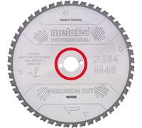 Metabo Lame de scie circulaire de précision 628057000 HW/CT 315 x 30 mm 48 dents 2,8/1,8 mm Bois/MDF