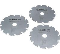 Lame de scie circulaire Promo Bosch, paquet de 3, 190 mm CW Wood, bois tendre/dur/clous