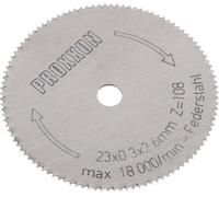 Lame de scie circulaire Proxxon Micromot 28 652 23 x 2.6 x 0.3 mm 1 pc(s)