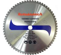 Lame de scie circulaire RAPTOR 355mm 66z WIDIA pour la coupe de l'acier et du métal