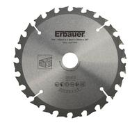 Lame de scie circulaire TCT 150 x 20mm 24 dents Erbauer