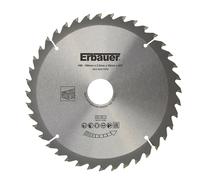 Lame de scie circulaire TCT 190 x 30mm 40 dents Erbauer