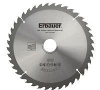 Lame de scie circulaire TCT 210 x 2,2 x 30mm 40 dents Erbauer