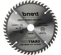Lame de scie circulaire TCT - finition de haute précision - diamètre 160 mm - 48 dents - alésage 20 mm - carbure de tungstène - CSB/PT16048
