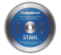 Lame de scie circulaire TCT pour inox dia. 355x2,4x25,4 mm 90 dents en carbure qualité japonaise Metallkraft TCT355T90IN