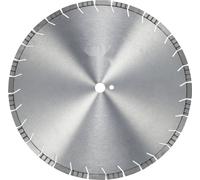 Lame de scie diamantée pour béton 45 cm - Utilisation à sec ou sous arrosage - Dents inclinées - Outils de construction de haute qualité