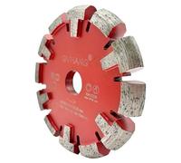 Lame de scie diamantée Tuck Point pour systèmes de chauffage au sol, sols en béton très durs et travaux de démolition, largeur de segment 17 mm, hauteur de segment 12 mm, qualité supérieure pour décou