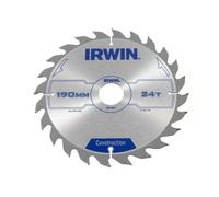 Lame de scie Irwin; 190x2 5x30 0 mm; Z24