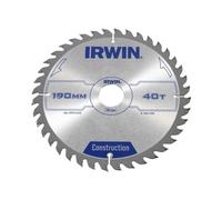 Lame de scie Irwin; 190x2 5x30 0 mm; Z40