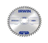 Lame de scie Irwin; 216x2 5x30 0 mm; Z48