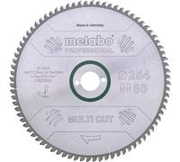 Lame de scie Metabo « multi cut - professional » 210 x 2,6/1,8 x 30Z54 FZ/TZ 5° nég.