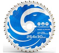 Lame de scie pour bois 254 x 30 mm Bois Allround, lame de scie circulaire 254 x 30 mm avec 80 dents en carbure, compatible avec Bosch GTS 10 XC, PTS 10 table saw & Metabo mitre saw KGS 254 M
