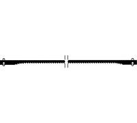 Lame de scie Proxxon Micromot 28743 à chantourner avec goupille transversale, denture normale, 12 pièces