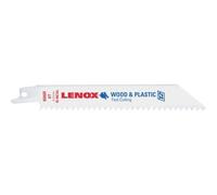 Lame de scie sabre 152x19x0,9mm 10dents pack de 5 LENOX 1 carte