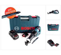 Lame de scie sabre Bosch Carbide offerte avec la scie sabre sans balais Bosch GSA 18V-32 à batterie 18 V + 1 batterie 2,0 Ah + chargeur + mallette