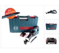 Lame de scie sabre Bosch Carbide offerte Scie sabre Bosch GSA 18V-32 à batterie 18 V sans balais + 1 batterie 2,0 Ah + mallette - sans chargeur
