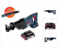 Lame de scie sabre Carbide Bosch e Bosch GSA 18V-LI Scie sabre sans fil 18 V + 1x batterie 2,0 Ah - sans chargeur