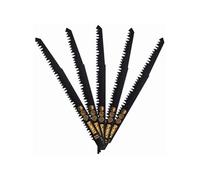 DEWALT DT2352-QZ Lame pour Scies Sabre Bois, Argent, 240 mm, Set de 5 Pièces