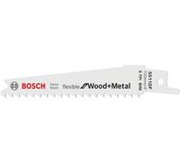 Lame de scie-sabre S 511 DF, 100 x 19 x 0,9 mm, lot de 5 Bosch Accessories 2608657723 Longueur lame de scie 100 mm 5 pc(s)