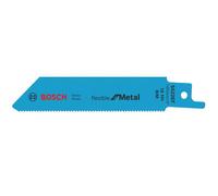 Bosch Accessories 2 pièces Lame de scie sabre S 522 EF Flexible for Metal (pour le métal, 100 x 19 x 0,9 mm, Accessoires scie alternative)