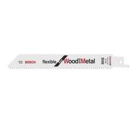 Lame de scie-sabre S 922 HF, Flexible for Wood and Metal, lot de 2 Bosch Accessories 2608656039 Longueur lame de scie 150 mm G