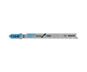 Lame de scie sauteuse flexible for métal T121A paquet de 5 Bosch