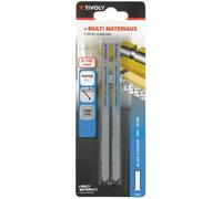 Lame de scie sauteuse - Technic - multimatérieaux - fixation en U - L : 132