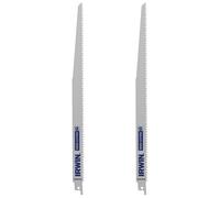 LAME DE SCIE SCIPROQUE IRWIN HCS 305 mm pour bois et plastiques, dents à grande