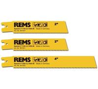 Lame de scie spéciale REMS, lot de 5, 4"/200-3,2, en acier à haute vitesse (HSS), bi-métallique, pour tubes en acier jusqu'à 4 pouces, 1 pièce.
