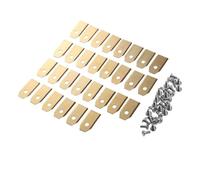 Lame De Tondeuse À Gazon 18-60 Pièces Avec Vis Compatible Avec La Tondeuse Automatique Husqvarna Compatible Avec Les Lames De Tondeuse De Réparation De Tondeuse À Gazon Robotisée Gardena(Gold 30pcs)