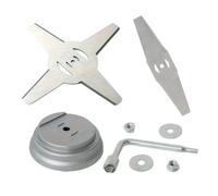 Lame De Tondeuse À Gazon, Lames De Coupe-bordure En Métal À 3/4 Dents | Pièces d'outils et accessoires de rechange for tondeuse à gazon électrique(1 set)