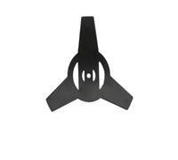 Lame De Tondeuse À Gazon, Lames De Coupe-bordure En Métal À 3/4 Dents | Pièces d'outils et accessoires de rechange for tondeuse à gazon électrique(1PC 3T Black)