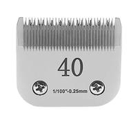 Lame De Tondeuse For Animaux De Compagnie A5 En Acier Au Carbone, | S'adapte À La Plupart Des Corps De Tondeuse For Animaux De Compagnie Standard A5,(40-0.25mm)